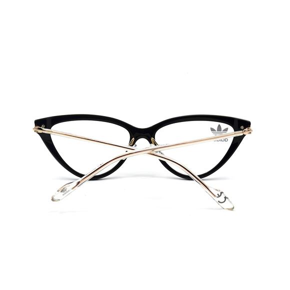 Adidas AOK006O.092.120 Eyeglasses – Black Frame with Gold Temples - Picture 7 of 9